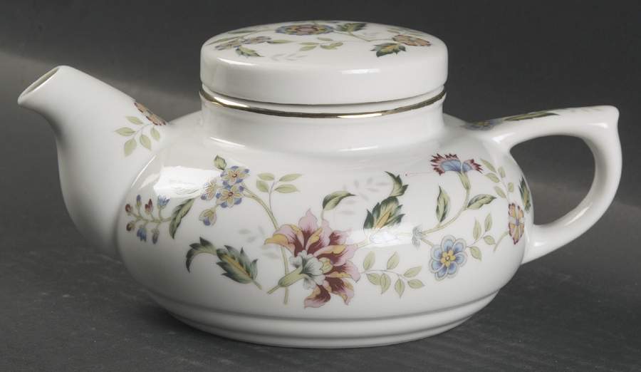 Buckingham Teapot for Individual Teapot & Lid with Cup by Sadek-1