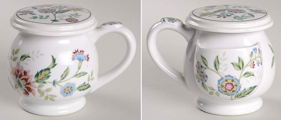 Buckingham Tea Bag Pocket Mug & Lid/Saucer by Sadek-1