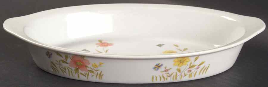 Country Flowers 10" Augratin by Sadek-1