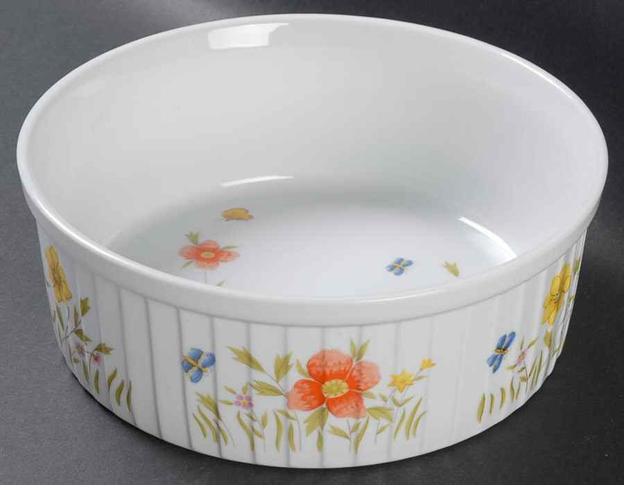 Country Flowers 9" Souffle by Sadek-1