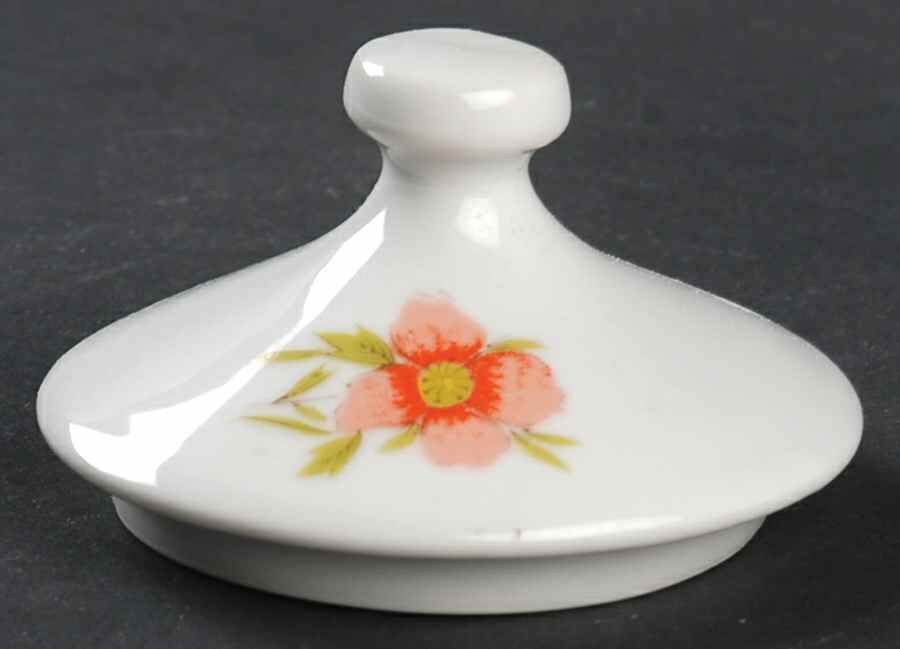 Country Flowers Lid for Sugar Bowl by Sadek-1