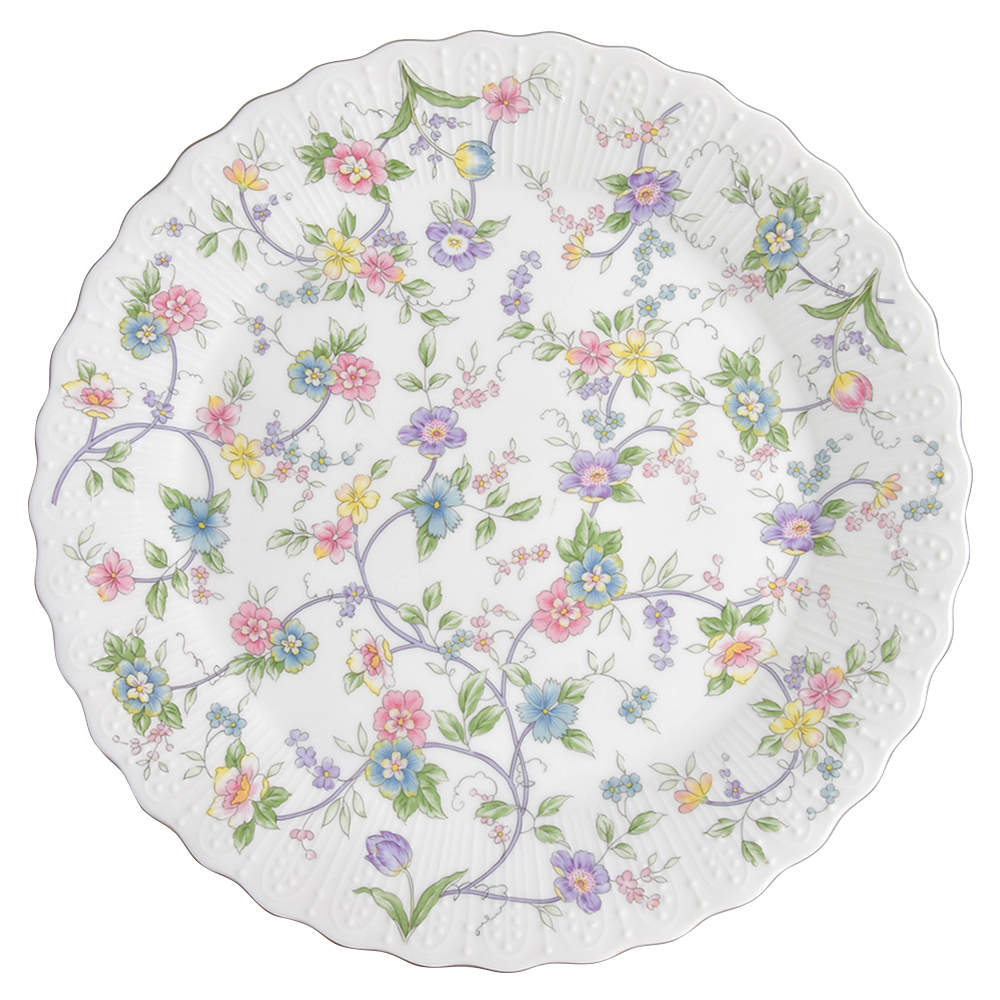 Corona (Gold Trim) Dinner Plate by Sadek-1