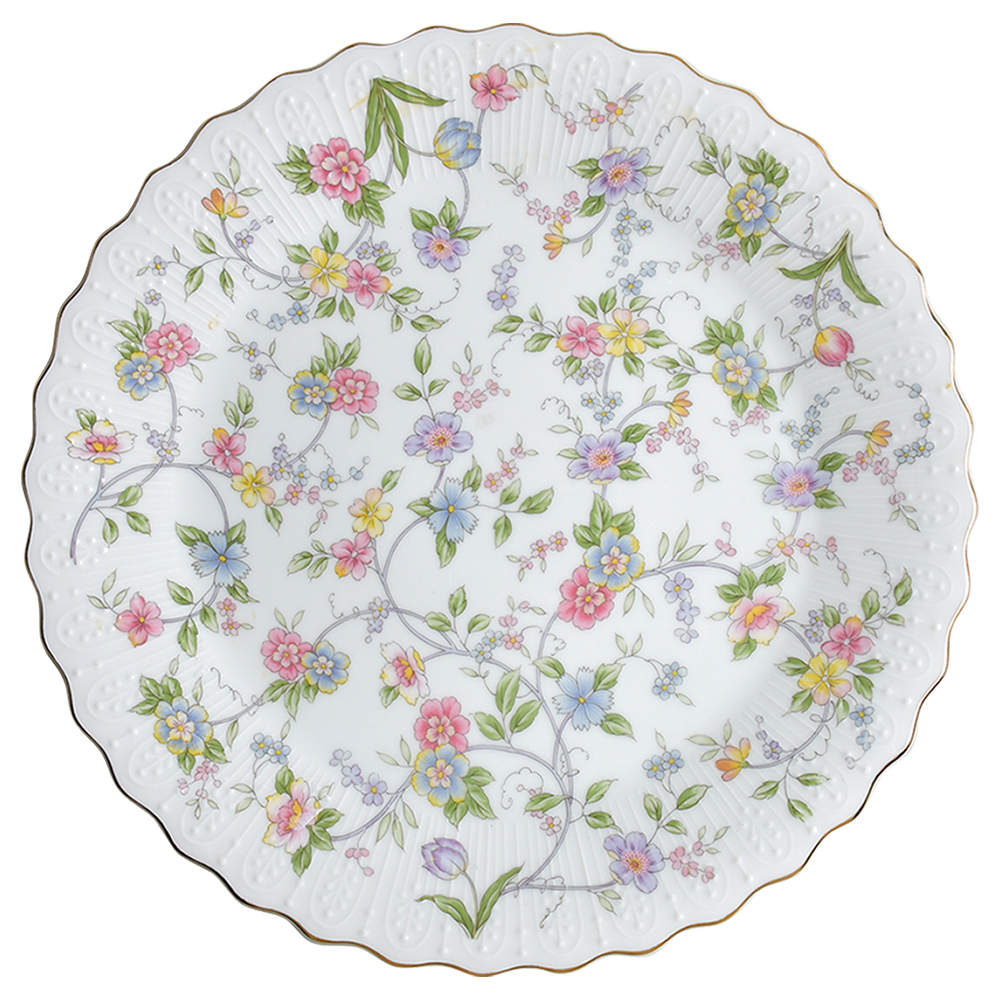 Corona (Gold Trim) Dinner Plate by Sadek-1