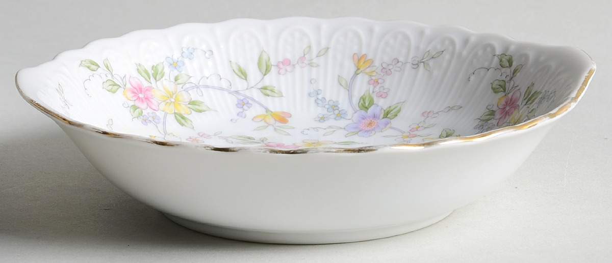 Corona (Gold Trim) Bowl for (3 Piece) Party Serving/Chip & Dip Set by Sadek-1
