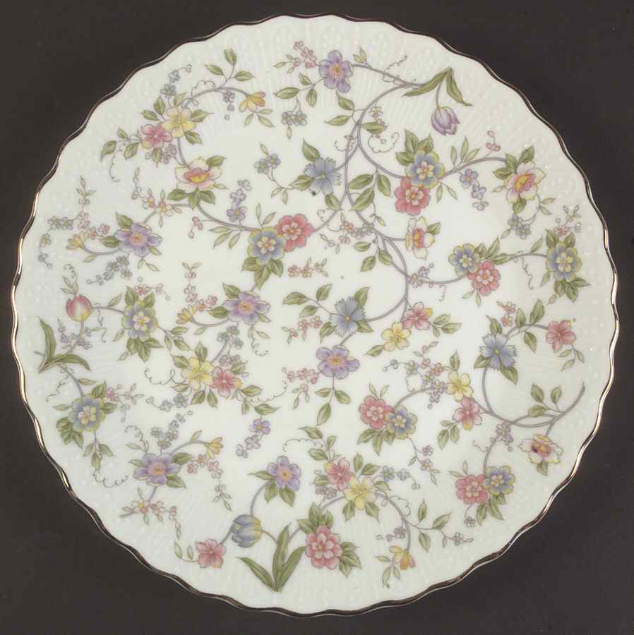 Corona (Gold Trim) Cake Plate by Sadek-1