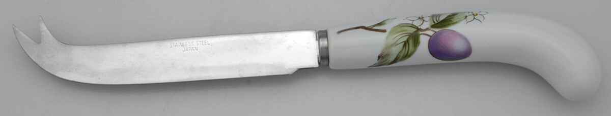 Fruit & Blossoms Cheese Knife with Stainless Blade by Sadek-1