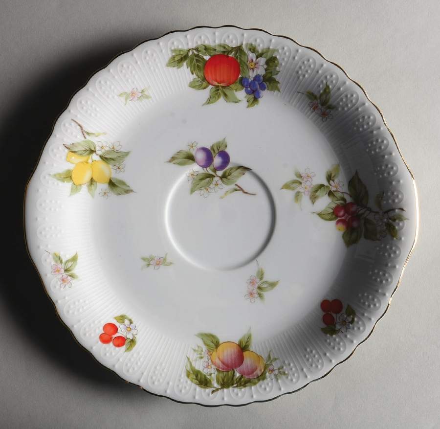 Fruit & Blossoms Party Plate by Sadek-1