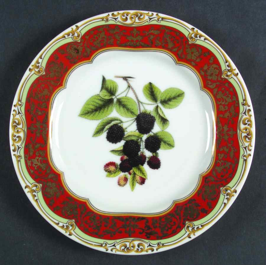 Honore Salad/Dessert Plate by Sadek-1