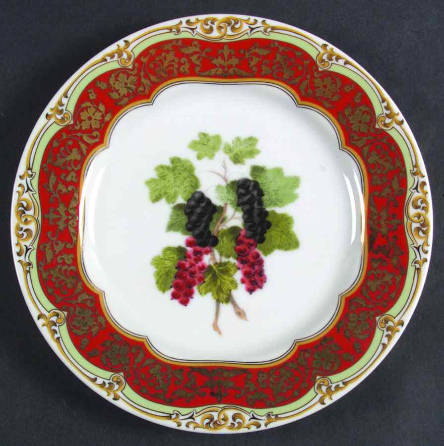 Honore Salad/Dessert Plate by Sadek-1