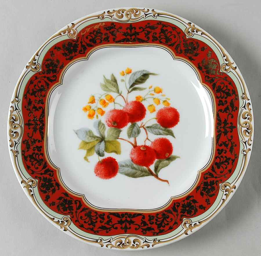Honore Salad/Dessert Plate by Sadek-1