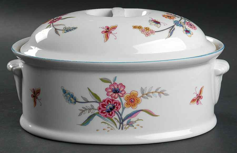 Jardin 2 Quart Oval Covered Casserole by Sadek-1