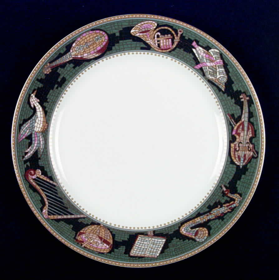 La Musique Dinner Plate by Sadek-1