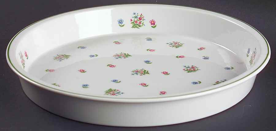 Petite Fleur 10" Pie Baking Plate by Sadek-1