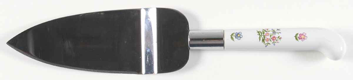 Petite Fleur Pie & Cake Server with Stainless Blade by Sadek-1
