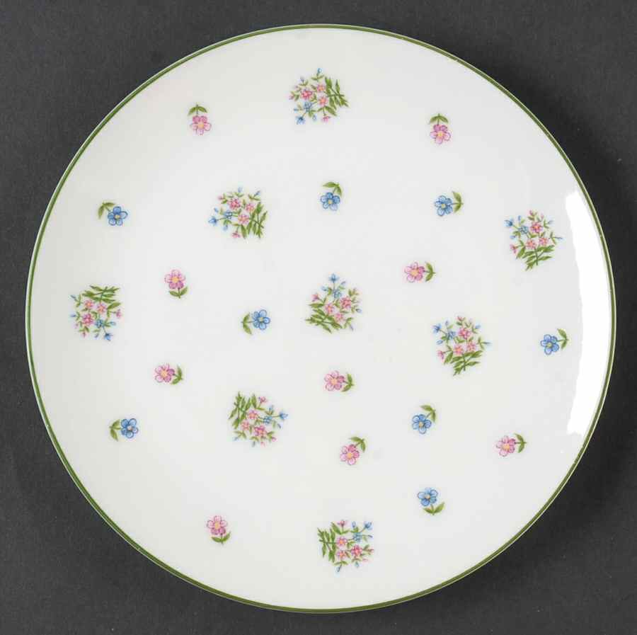 Petite Fleur Salad Plate by Sadek-1