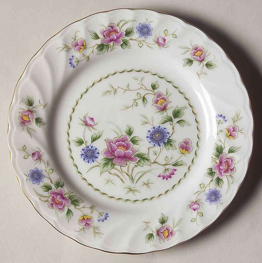 Spring Night Bread & Butter Plate by Sadek-1