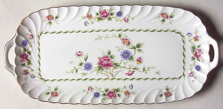 Spring Night Large Sandwich Tray by Sadek-1
