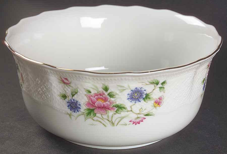 Spring Night 7" Round Vegetable Bowl by Sadek-1