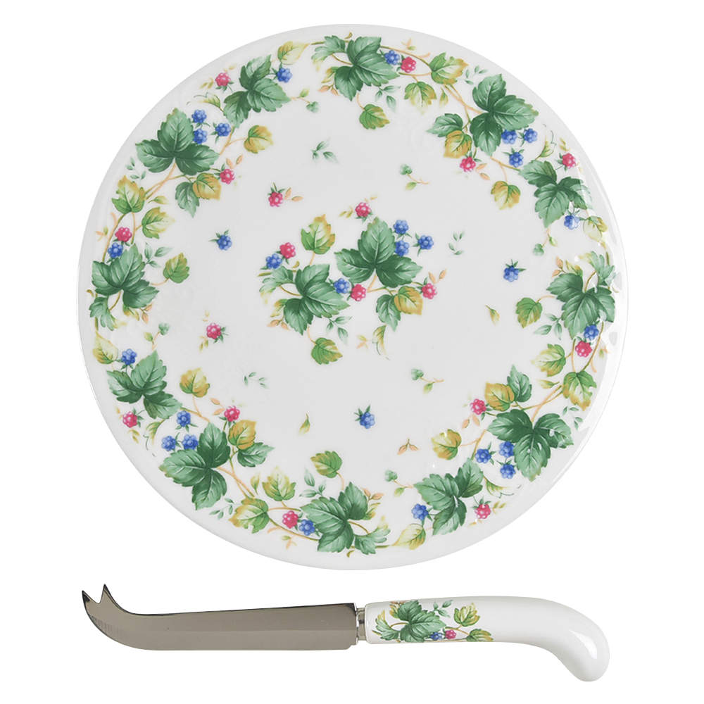 Vineyard Cheese & Cracker Board & Knife by Sadek-1