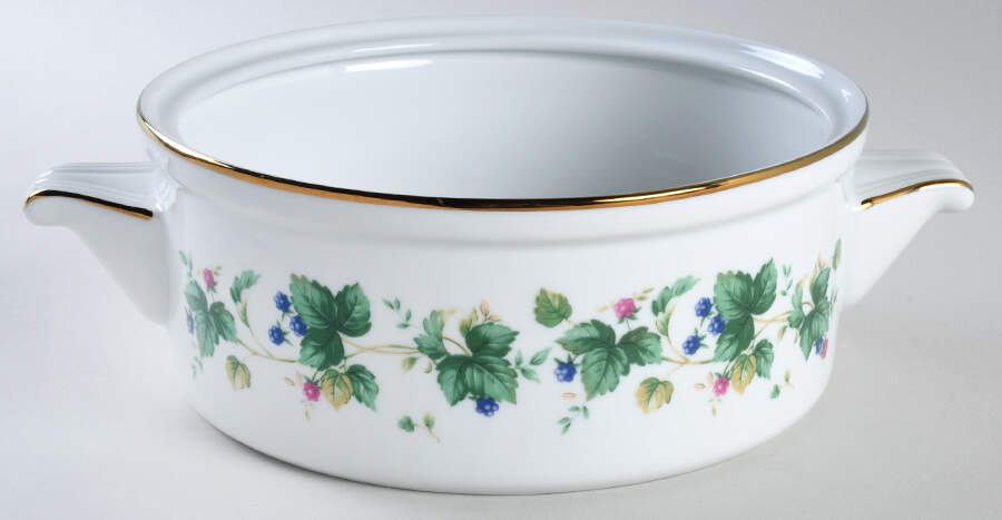 Vineyard 2 Qt Round Covered Casserole No Lid by Sadek-1