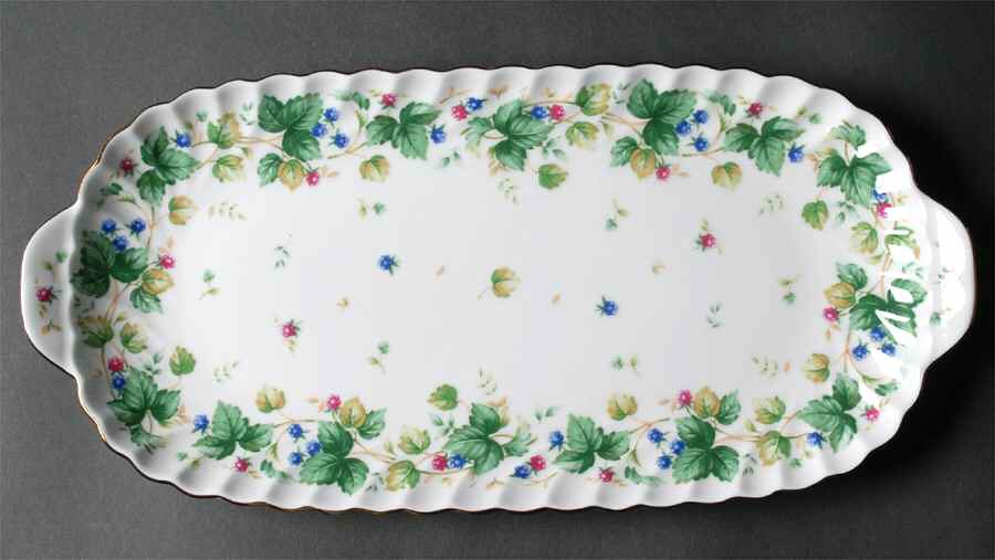 Vineyard 14" Handled Tray by Sadek-1