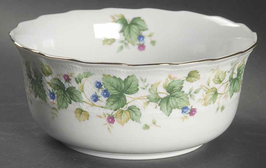 Vineyard 7" Round Vegetable Bowl by Sadek-1