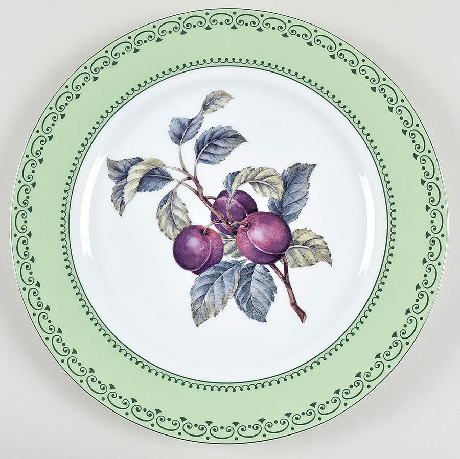 Winterthur Fruit 12" Chop Plate (Round Platter) by Sadek-1