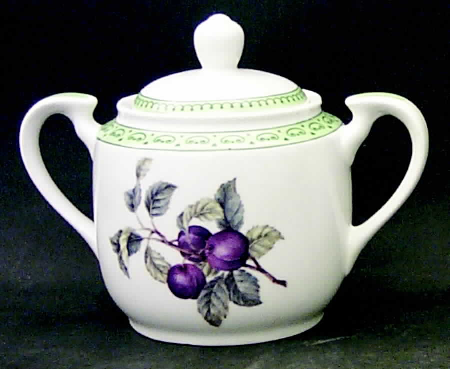 Winterthur Fruit Sugar Bowl & Lid by Sadek-1
