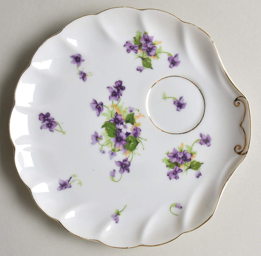 Sweet Violet Snack Plate by Saji-1