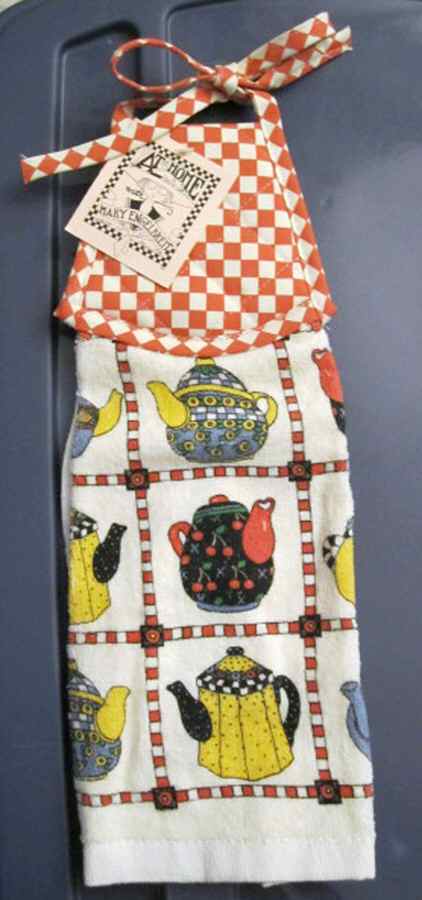 Afternoon Tea Cloth Tie Towel by Sakura-1