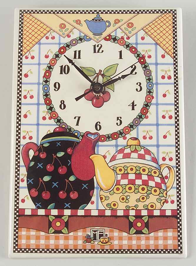 Afternoon Tea Hanging Wall Clock by Sakura-1
