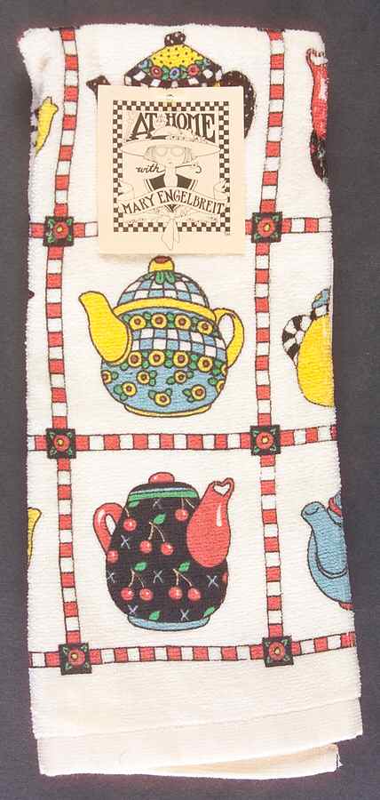 Afternoon Tea Cloth Dish Towel by Sakura-1