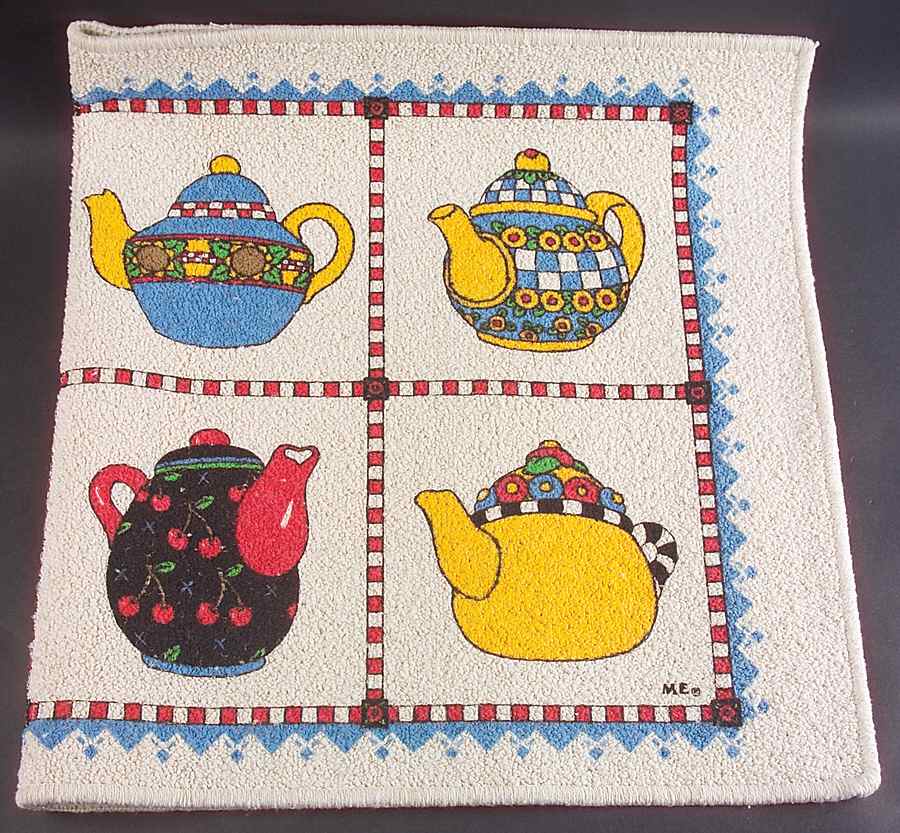 Afternoon Tea Kitchen Rug by Sakura-1
