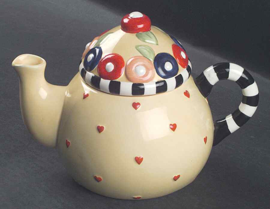 Afternoon Tea Figural Teapot & Lid by Sakura-1