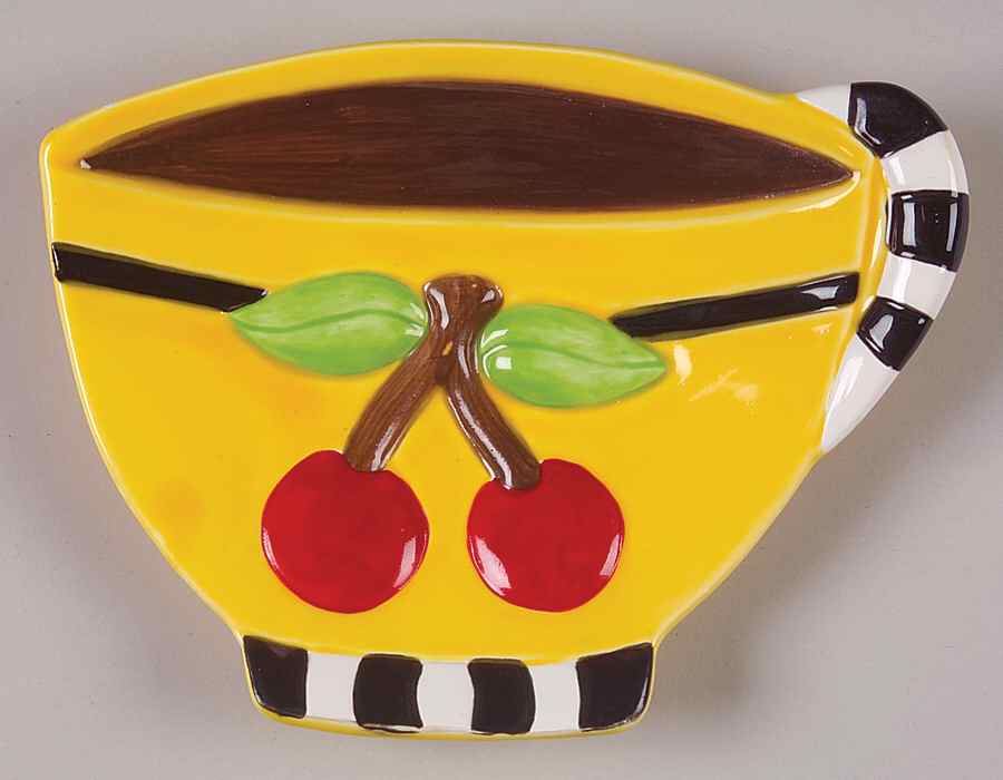 Afternoon Tea Spoon Rest/Holder (Holds 1 Spoon) by Sakura-1