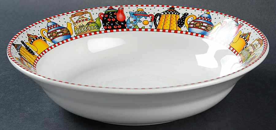 Afternoon Tea Coupe Soup Bowl by Sakura-1