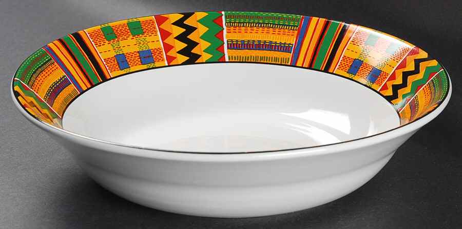Ashanti 9" Round Vegetable Bowl by Sakura-1
