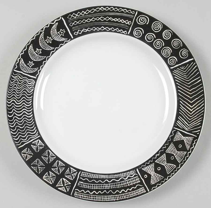 Batik Salad Plate by Sakura-1