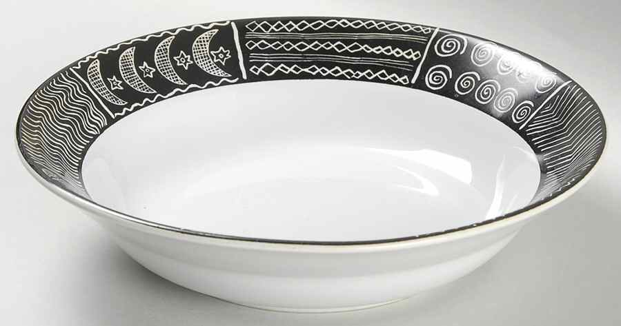 Batik Coupe Soup Bowl by Sakura-1