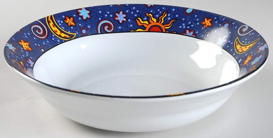 Celestial 9" Round Vegetable Bowl by Sakura-1
