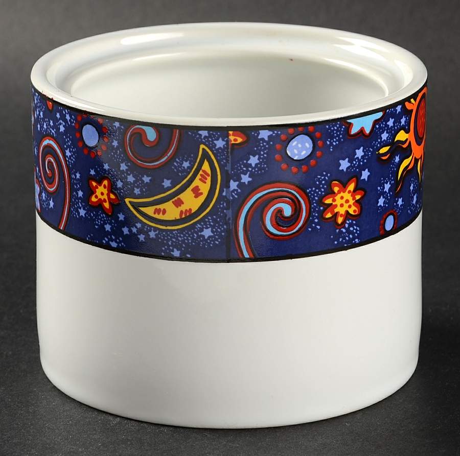 Celestial Sugar Bowl No Lid by Sakura-1