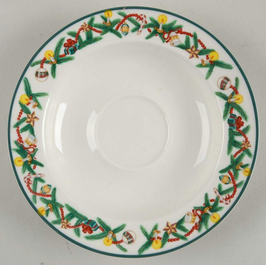 Christmas Cheer Saucer by Sakura-1