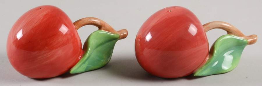 Cherries (No Verge) Figural Salt & Pepper Set by Sakura-1
