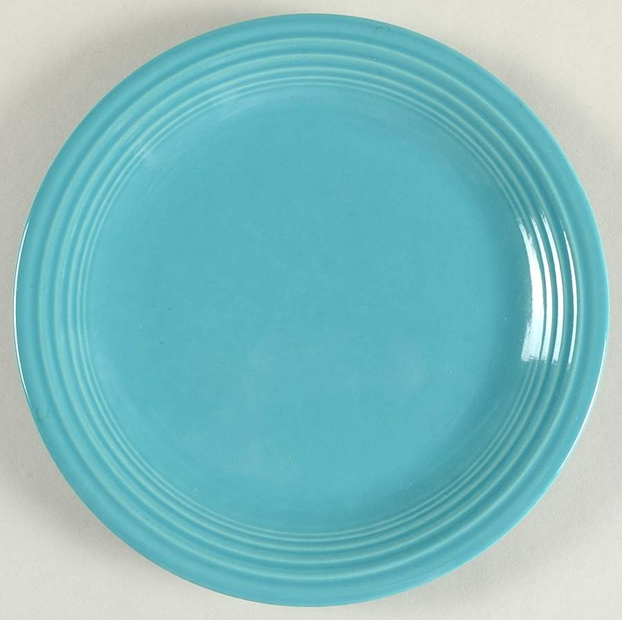 Concentrics Turquoise Salad Plate by Sakura-1