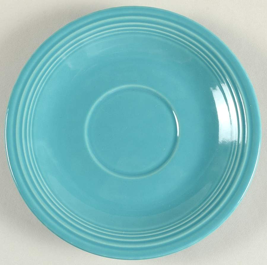 Concentrics Turquoise Saucer by Sakura-1