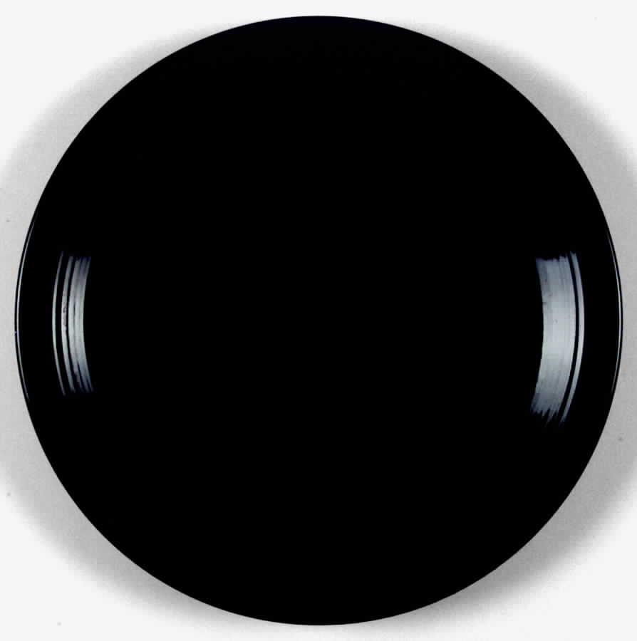 Concentrics Black Dinner Plate by Sakura-1