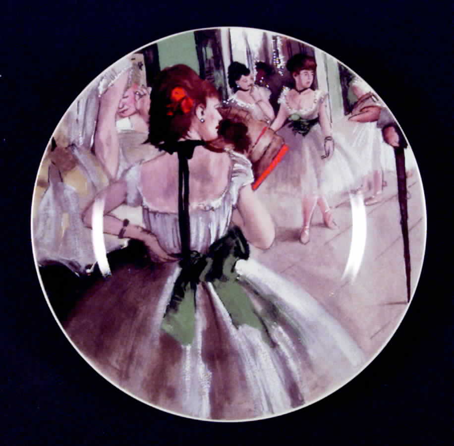 Degas Salad Plate by Sakura-1