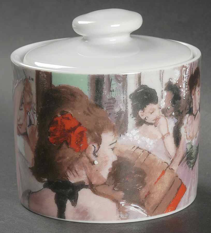 Degas Sugar Bowl & Lid by Sakura-1