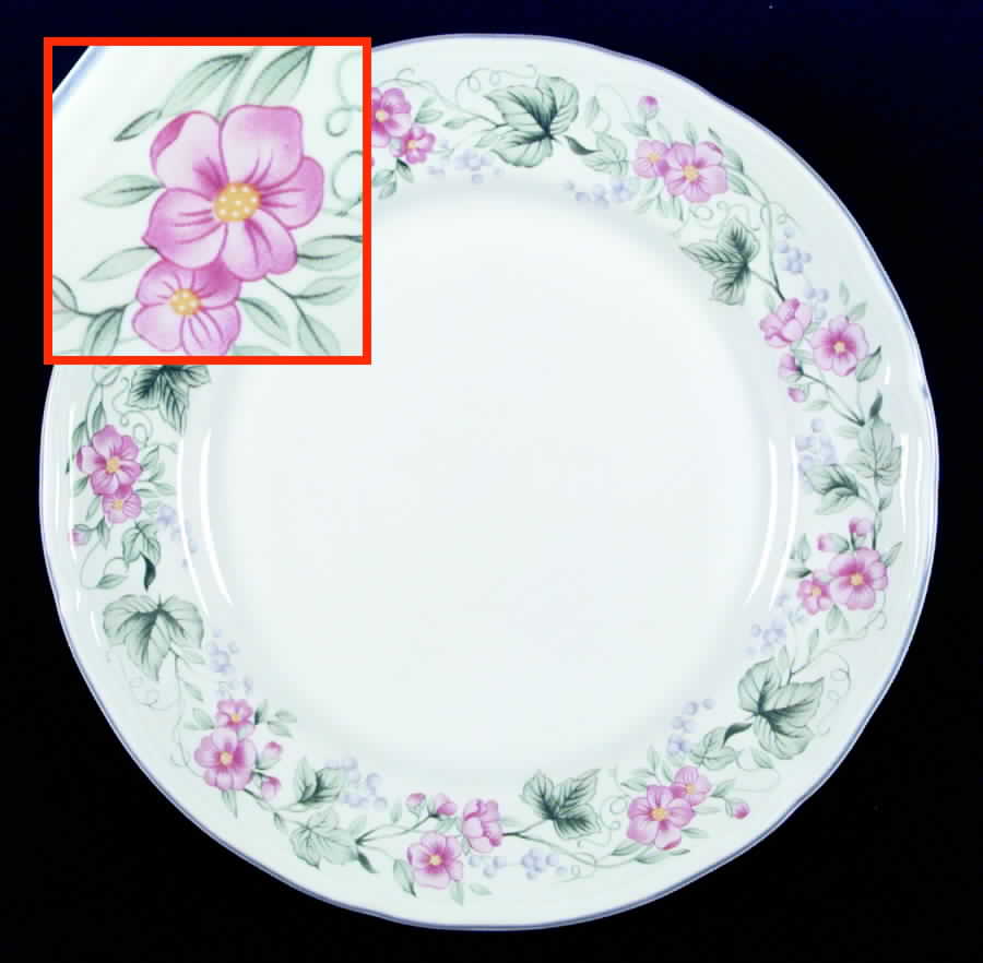 Filgree Dinner Plate by Sakura-1