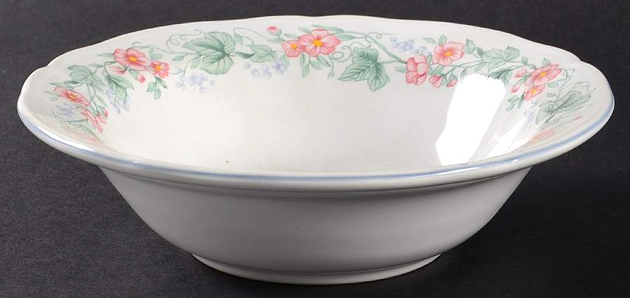 Filgree Rim Cereal Bowl by Sakura-1